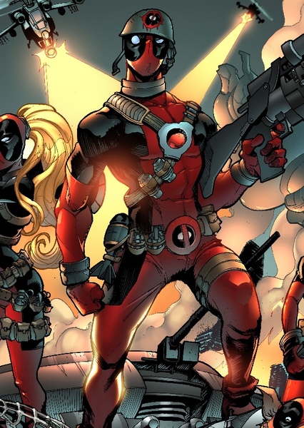 Deadpool: Bogus Journey To Infinite Mercs Fan Casting Poster