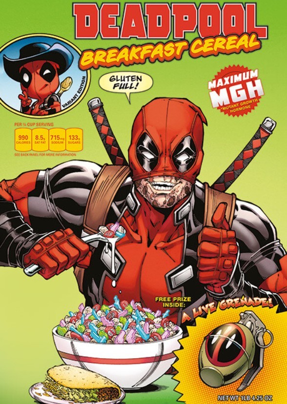 Deadpool: Breakfast Cereal