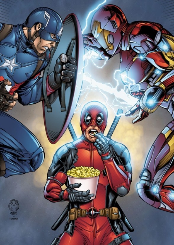 Deadpool Joins The Avengers