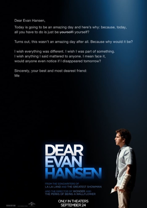 Dear Evan Hansen Non-Musical