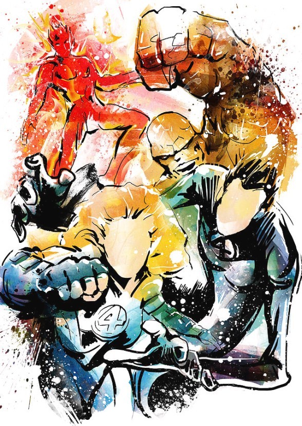 Different Fantastic Four Castings