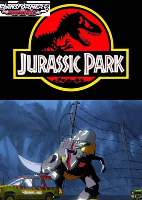 Dinobots in Jurassic Park (Version 2)