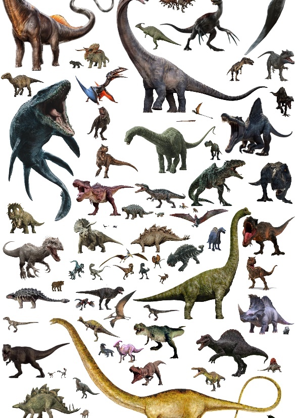 Dinosaur/Prehistoric Characters by Species