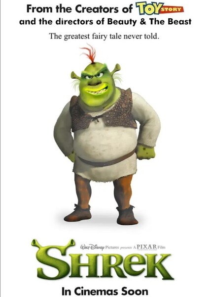 Disney-Pixar's Shrek (2001) Fan Casting Poster