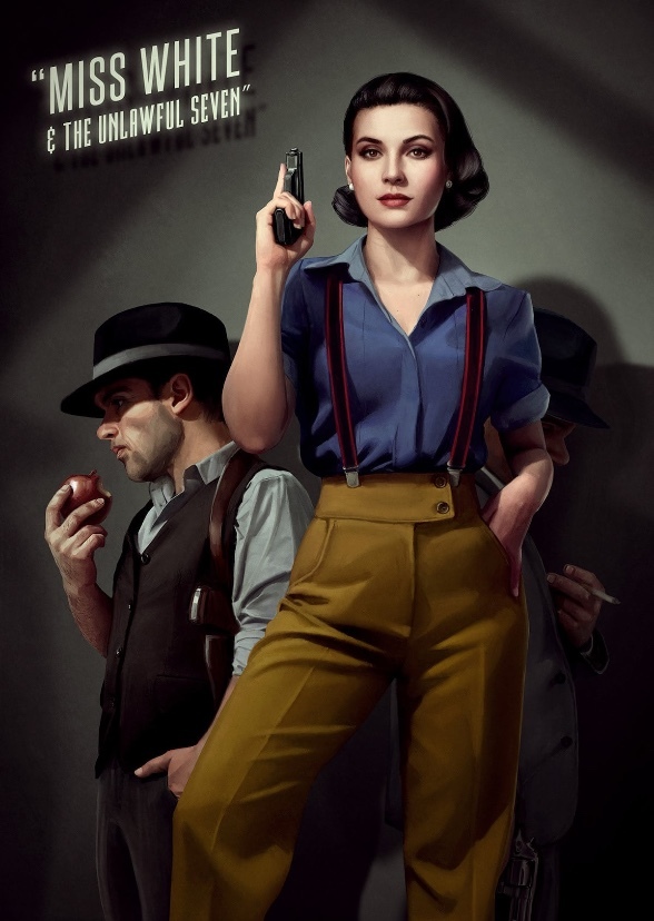 Disney Princess Noir