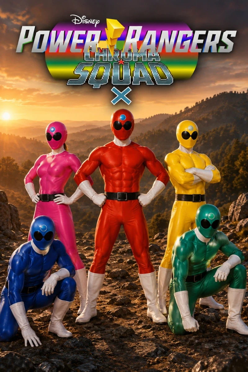 Disney's Power Rangers Chroma Squad X
