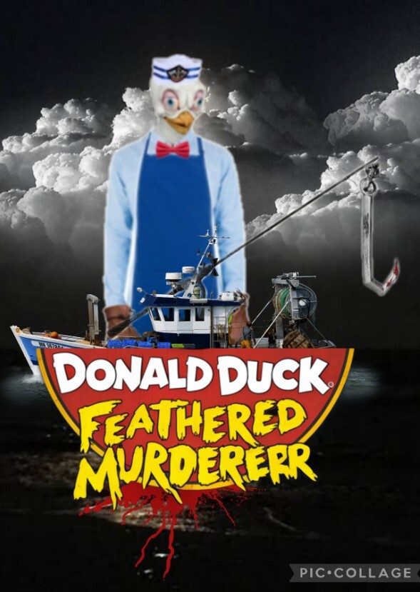 Donald duck feathered murderer 