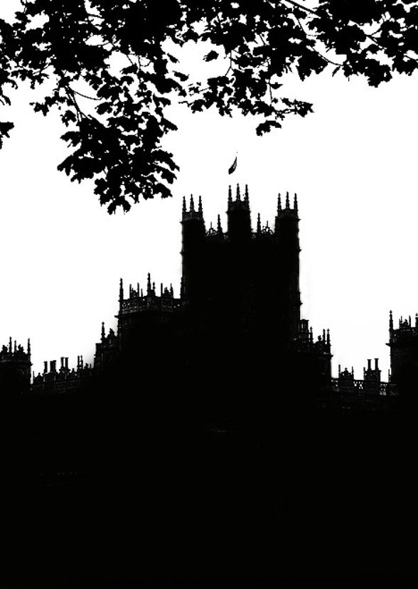 Downtown Abbey and the Visitor Marked with an X