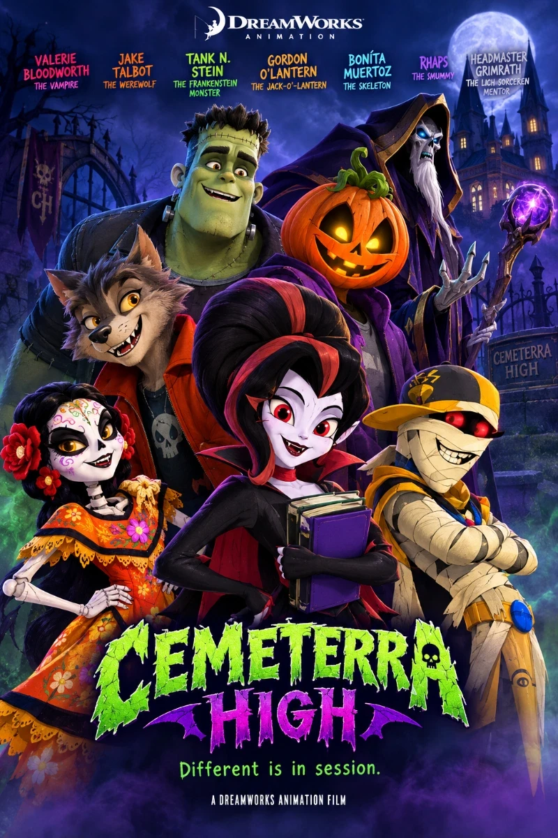 DreamWorks' Cemeterra High (2026)