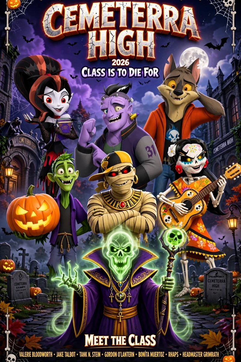 DreamWorks' Cemeterra High (2026)