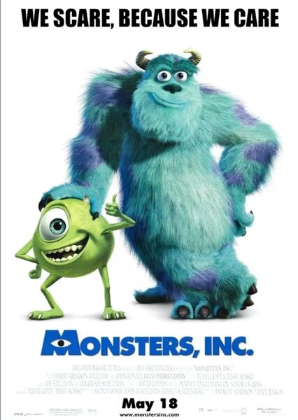 DreamWorks' Monsters, Inc. (2001) Fan Casting Poster