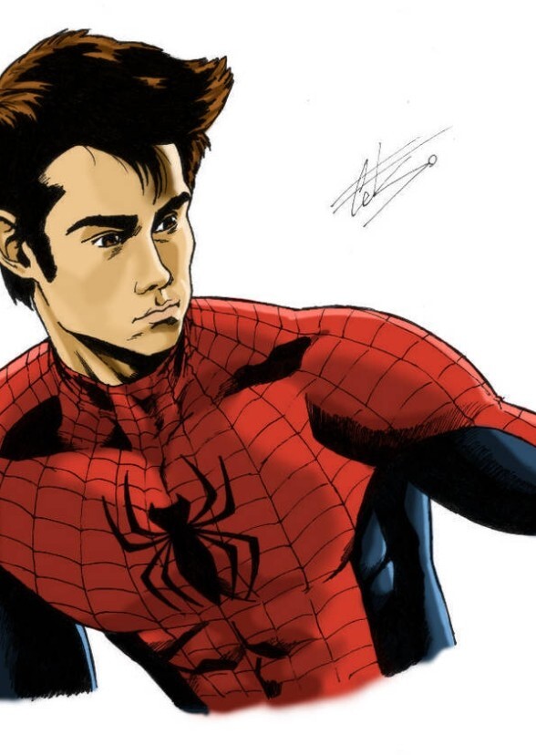 Dylan O'Brien as Peter Parker spider man