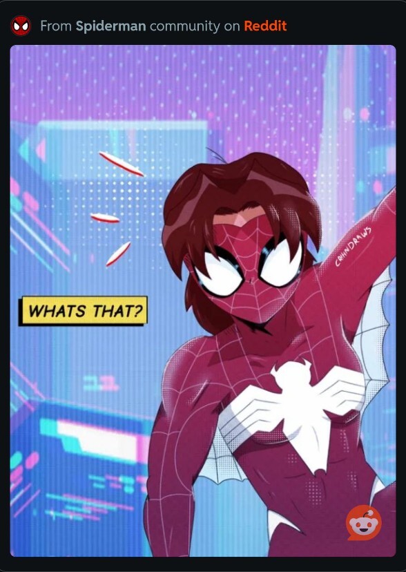 Emma Myers A's utmite spider woman .