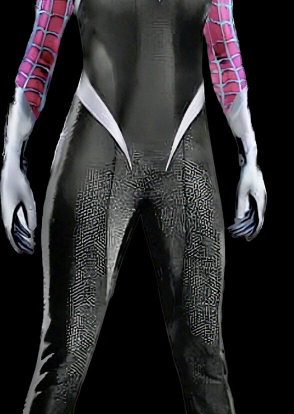 Emma Stone as ghost spider 2099