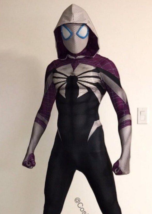 Emma Stone as ghost spider kade