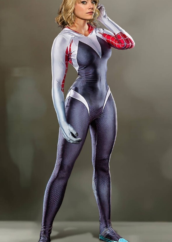 Emma Stone as ghost spider kade