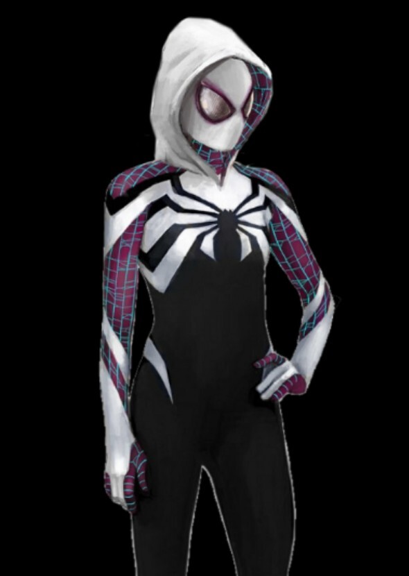 Emma Stone as ghost spider kade
