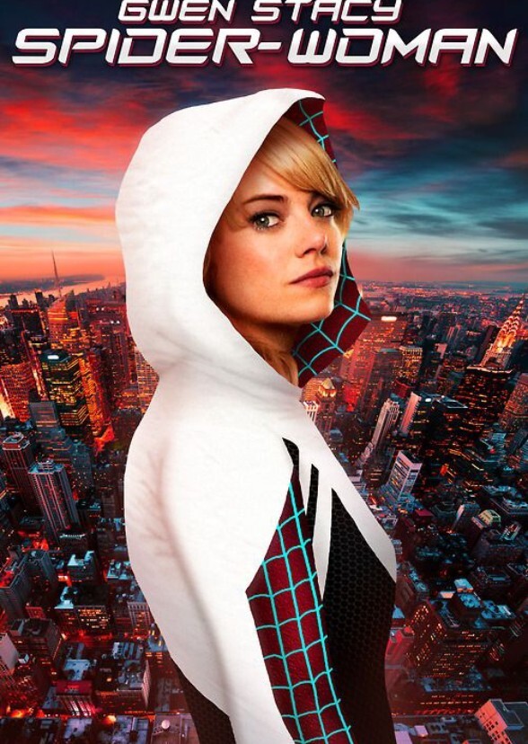 Emma Stone as ghost spider Kade