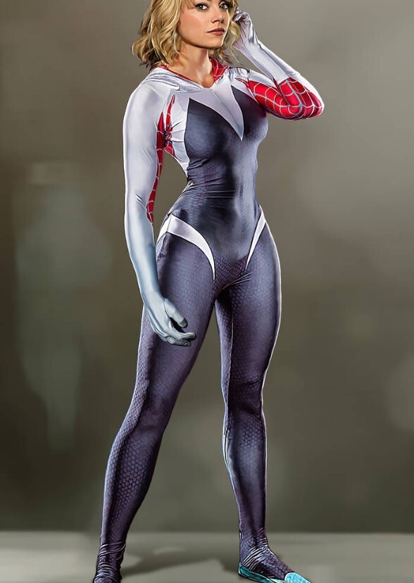 Emma Stone as ghost spider Kade