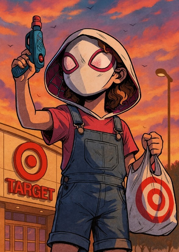 Emma Stone as ghost spider Kade mcu