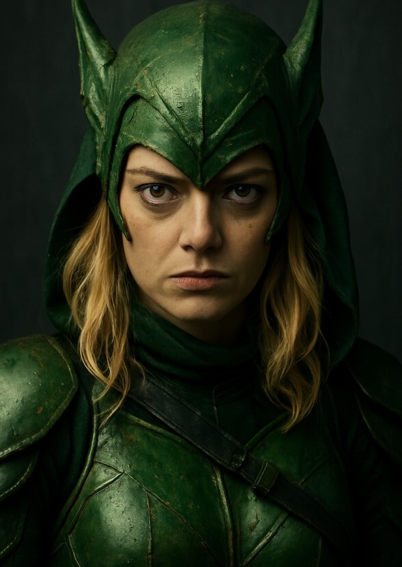 Emma Stone as Green goblin Stacy