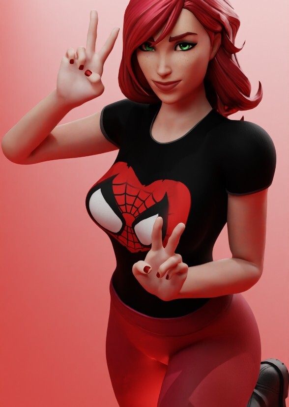 Emma Stone as Mary Jane Watson