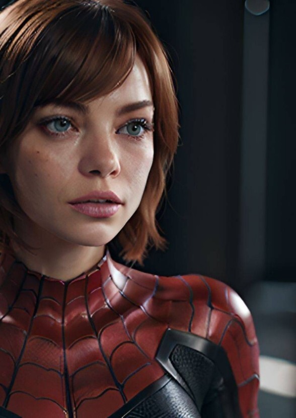 Emma Stone as Scarlet spider Kade