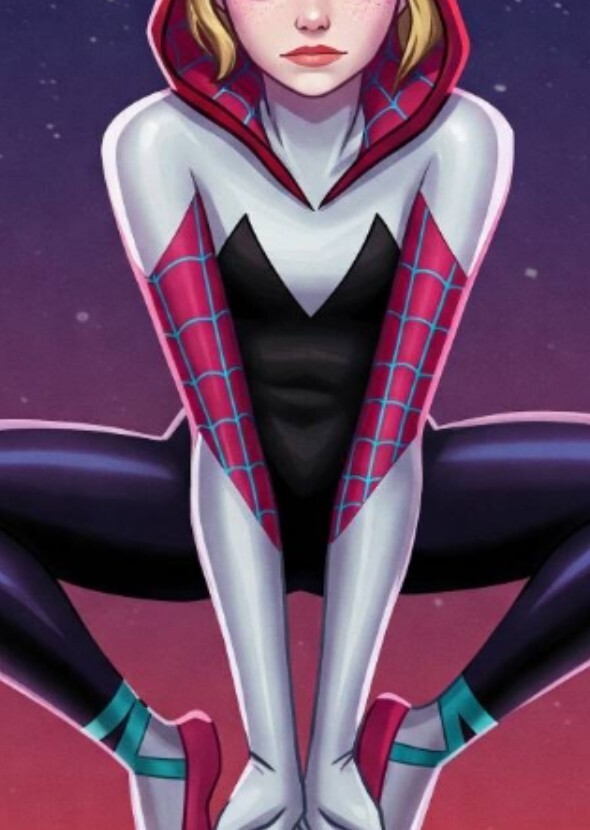 Emma Stone as specitular spider man Gwen