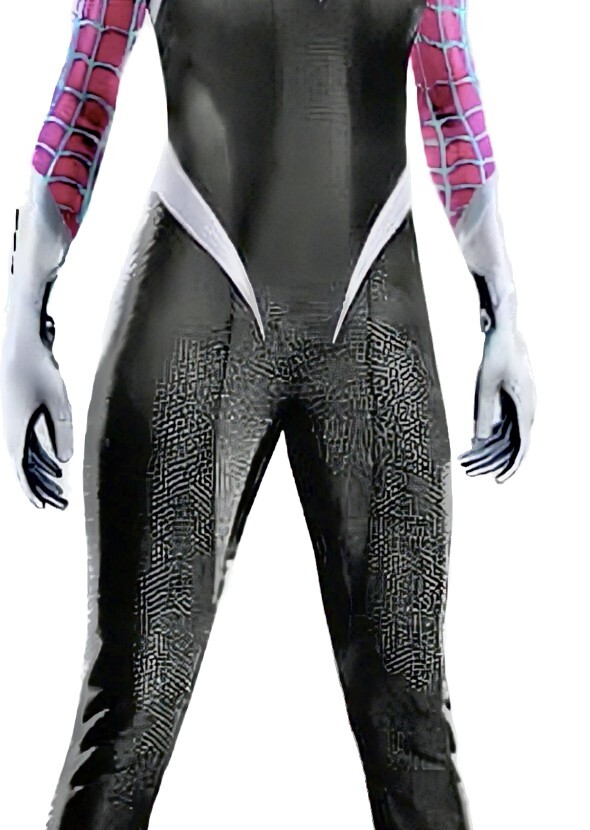 Emma Stone as spider Gwen 2089