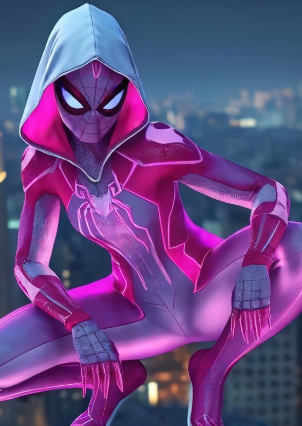 Emma Stone as spider Gwen 2099