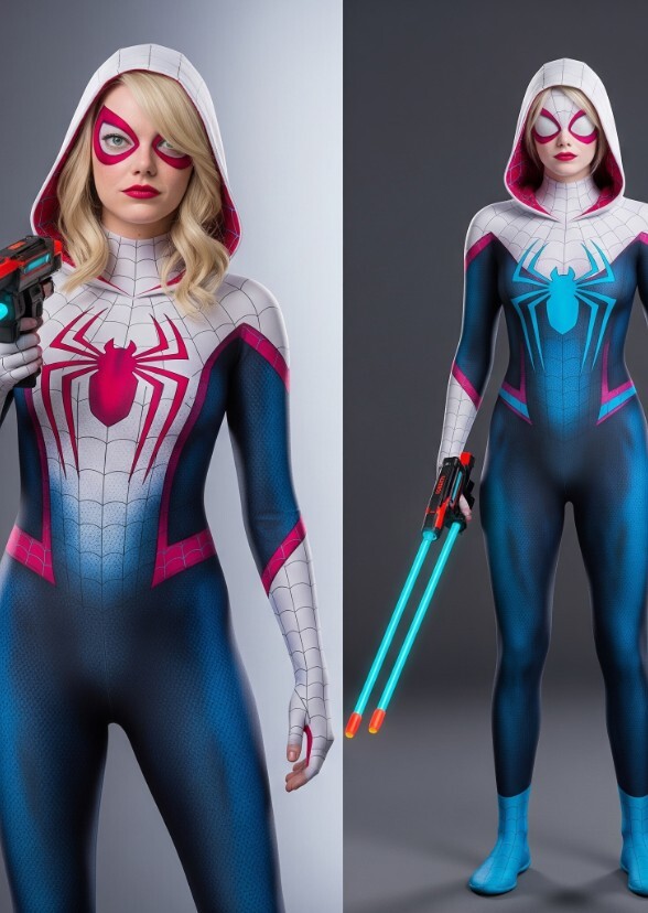 Emma Stone as spider Gwen 2099 MCU.