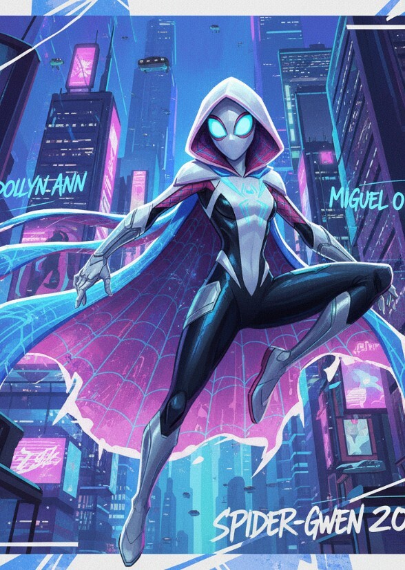 Emma Stone as spider Gwen 2099 MCU