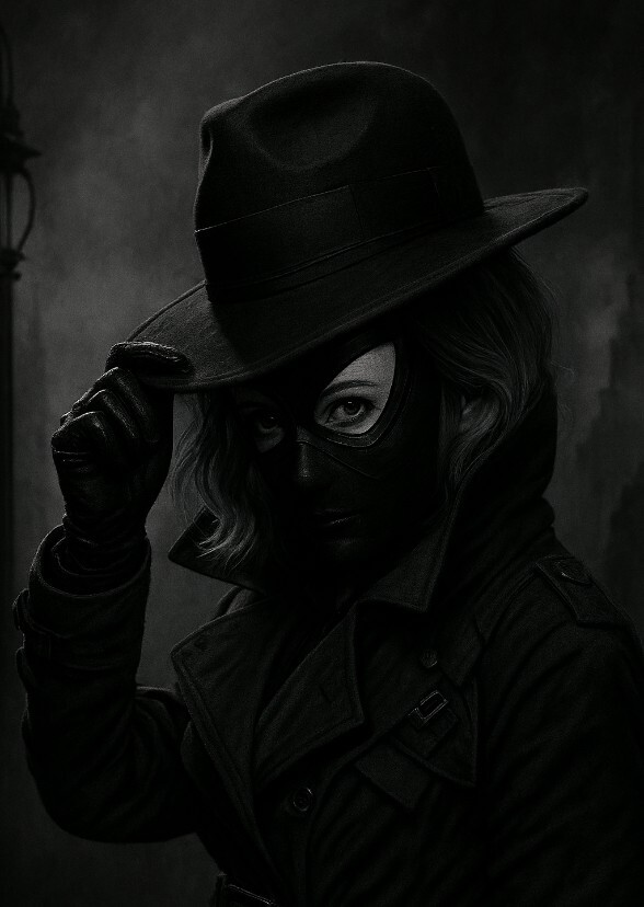 Emma Stone as spider Gwen noir