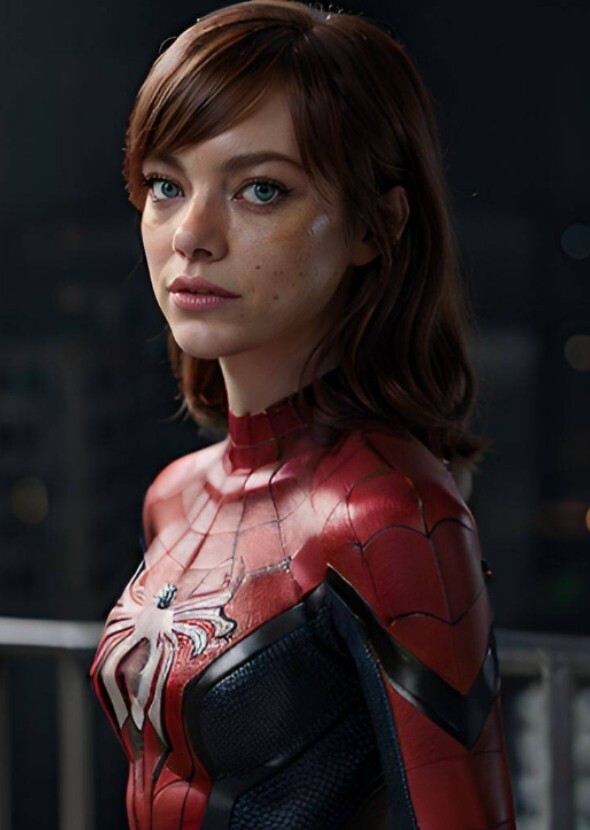Emma Stone as spider Kade