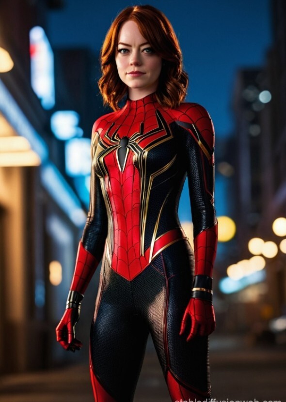 Emma Stone as spider Kade