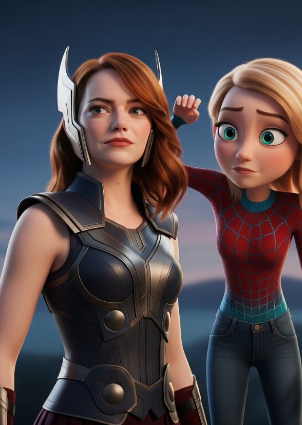 Emma Stone as Thor Gwen