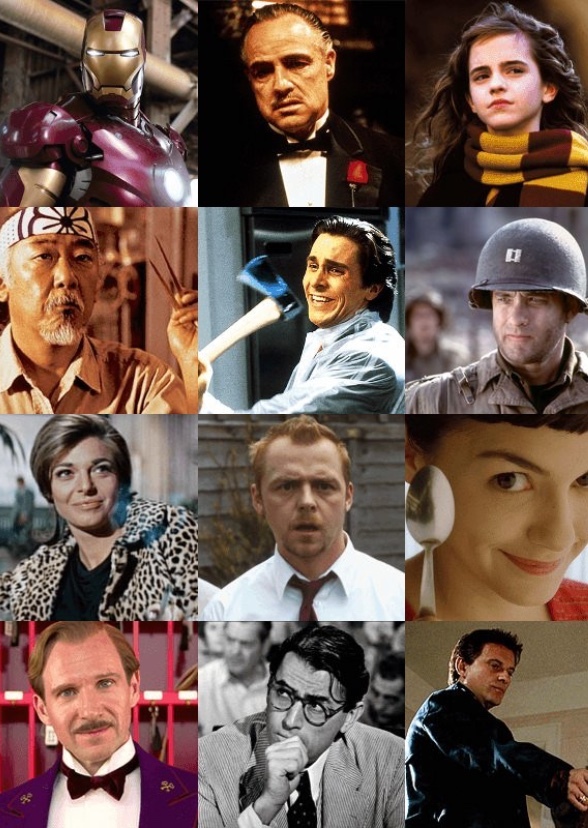 Every movie characters in series