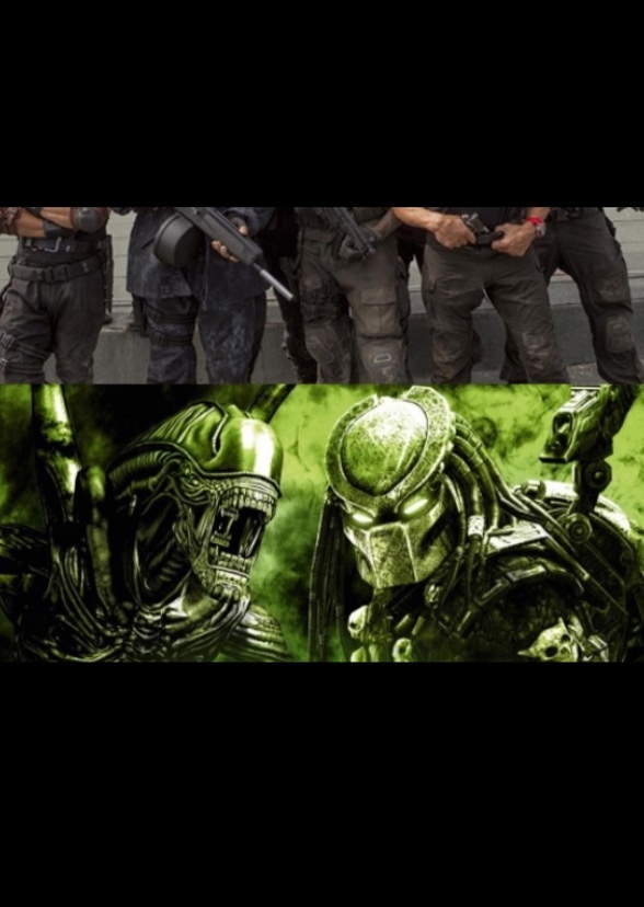 Expendables vs Alien vs Predator