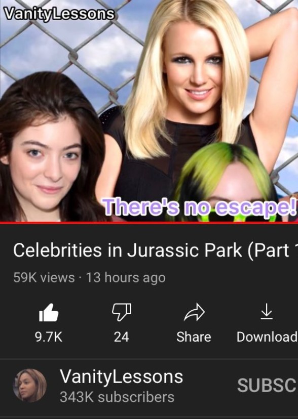 Face Claims sorted by YouTube Celebrity Parodies