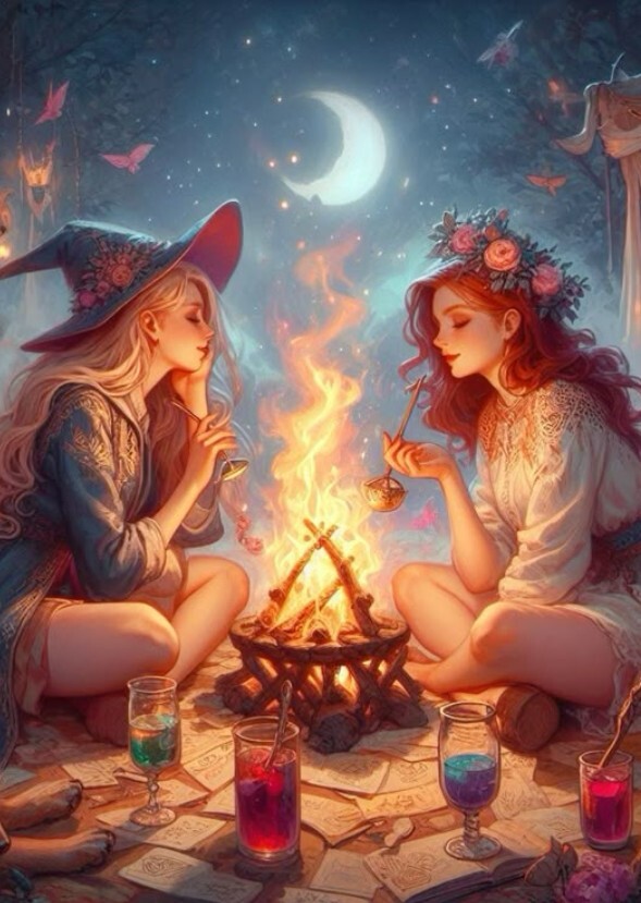 Fairies and witches(characters good to evil)