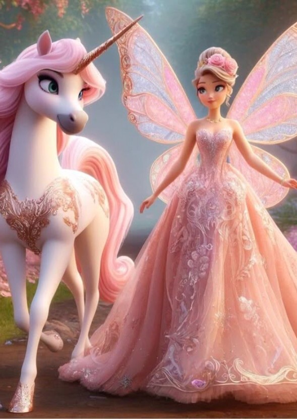 Fairy and unicorn Magic 