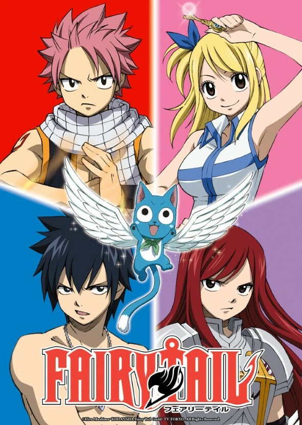Fairy Tail  (Disney, Lucasfilm, Studio Ghibli English Dub/Fan-Made Cast)