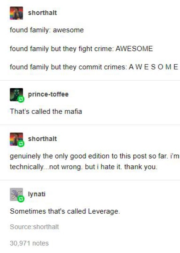 Family Tropes
