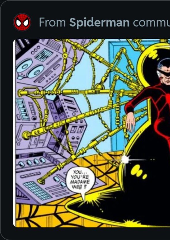 Fan casting DOKTA JOHNSON AS MADAME WEB beyond the spider verse