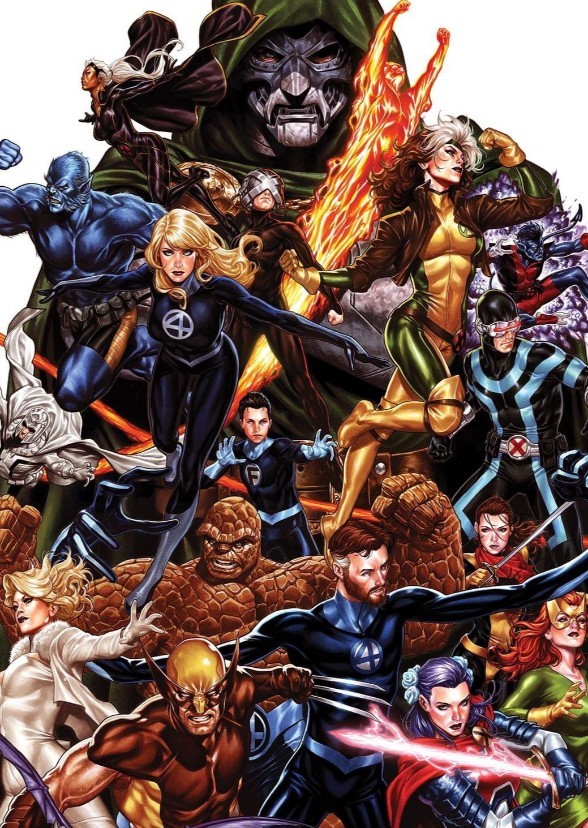 Fantastic Four Vs X-Men: Civil War 2010