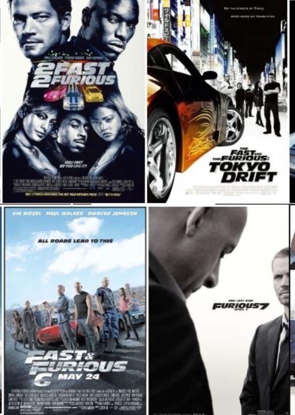Fast and Furious Series 1980's