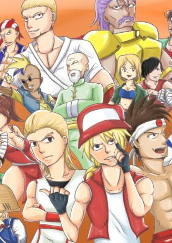 fatal fury sagas (japanese Cast)