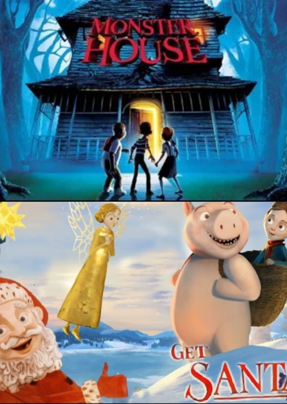 Feature Films - Monster House (2006) & Get Santa (2010)
