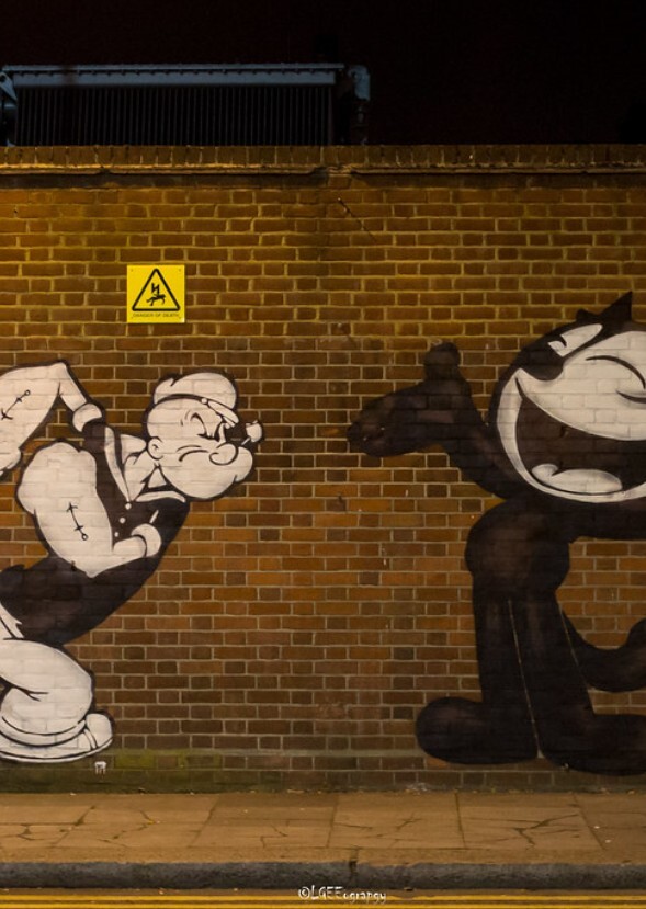 Feilx The Cat Vs Popeye