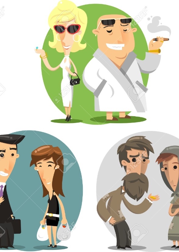 Fictional Characters and their Social Classes/Statuses